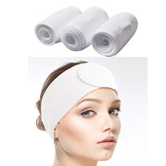 3pcs Make Up Spa Solid Women Headband
