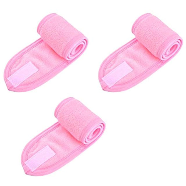 3pcs Make Up Spa Solid Women Headband