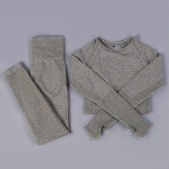Women 2pcs Seamless Yoga Set