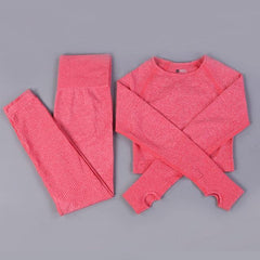Women 2pcs Seamless Yoga Set