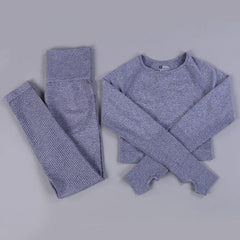 Women 2pcs Seamless Yoga Set
