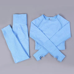 Women 2pcs Seamless Yoga Set