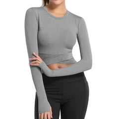 Women Long Sleeve Running Shirts