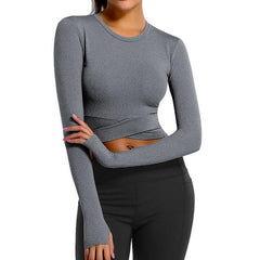 Women Long Sleeve Running Shirts